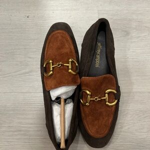 Jeffrey Campbell Loafer Brown Suede size 6 new
